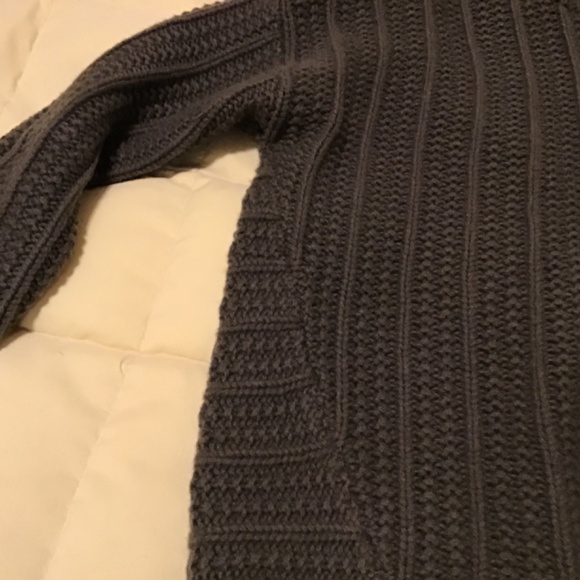 Garnet Hill Cashmere turtleneck sweater olive green excellent - Picture 3 of 8